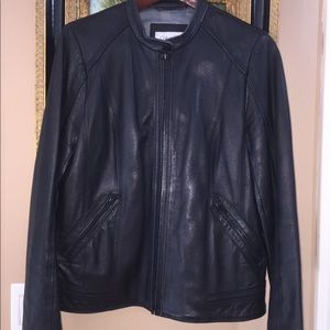 CALVIN KLEIN 💯% LEATHER JACKET
